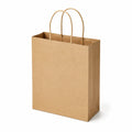Sacchetto regalo 32 x 12 x 40 cm in carta kraft marrone con manici ritorti